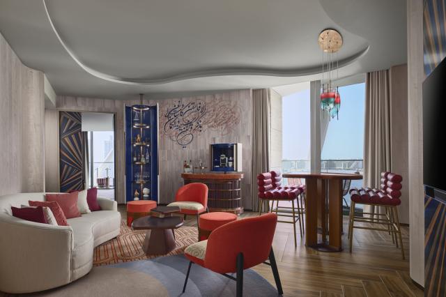 W DUBAI - MINA SEYAHI - Pokoje - Spectacular Suite