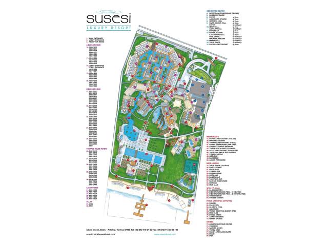 SUSESI LUXURY RESORT - Obecné - Ostatní