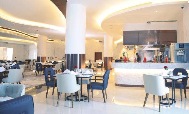 ROYAL M AL AQAH BEACH RESORT BY GEWAN - Restaurace - Palomino