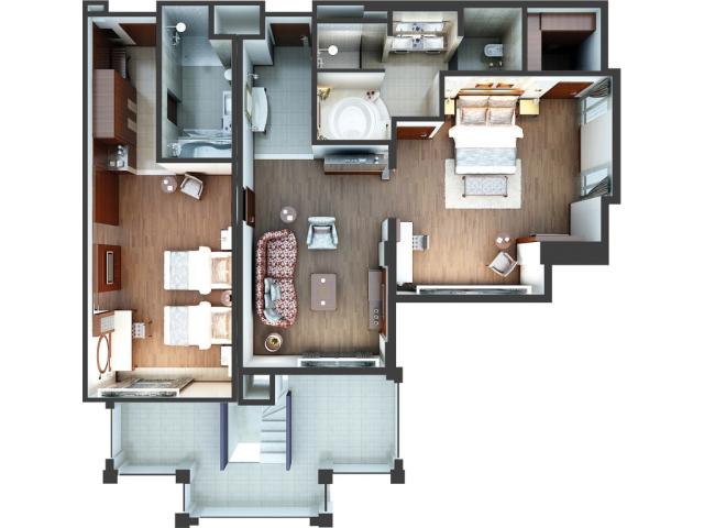 GURAL PREMIER TEKIROVA - Pokoje - Superior Pool Grand Suite
