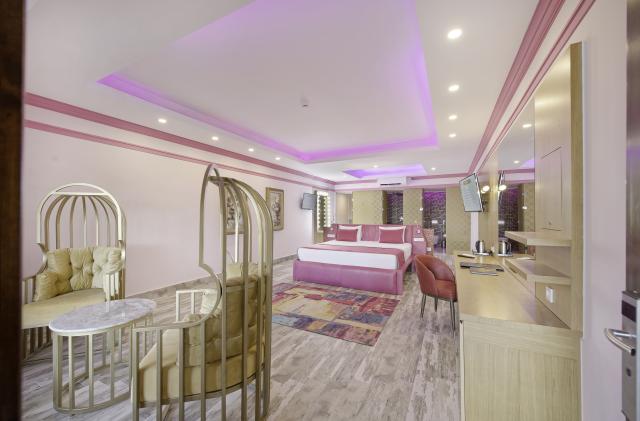KAMELYA SELIN HOTEL - Pokoje - BEACH ROOM WITH JACUZZI