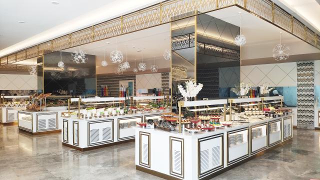 GRANADA LUXURY BEACH (AVSALLAR) - Restaurace - LA CARDE MAIN RE