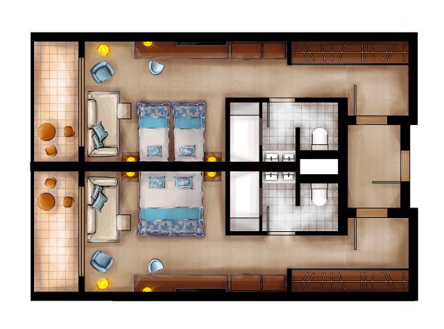 SEVEN SEAS HOTEL LIFE - Pokoje - RESIDENCE BUILDING FAMILY ROOM