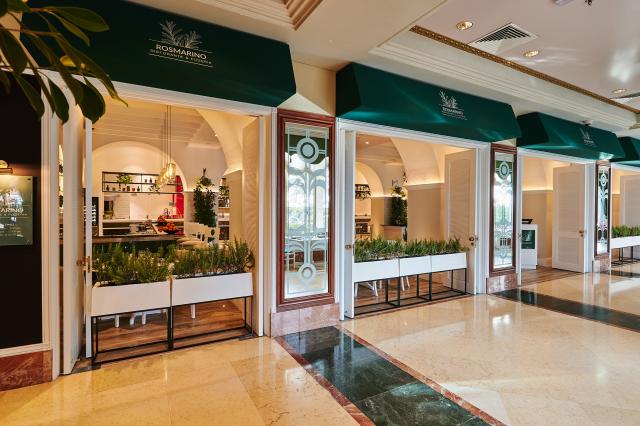 AJMAN HOTEL - Restaurace - Rosmarino Ristorante & Pizzeria