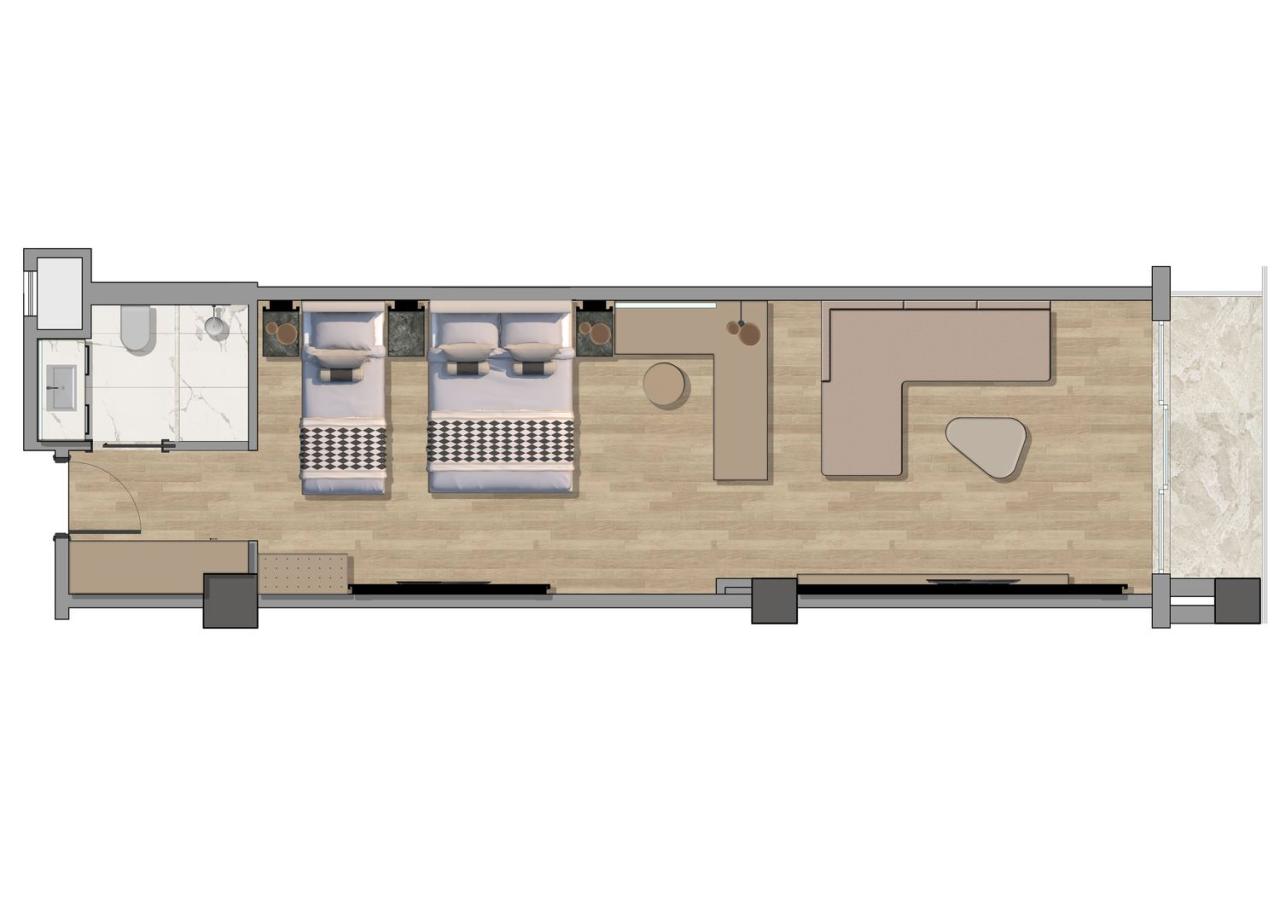 VICTORY BE MINE - Pokoje - STANDARD DELUXE ROOM WITH BALCONY