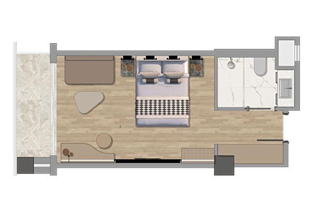 VICTORY BE MINE - Pokoje - STANDARD ROOM WITH BALCONY
