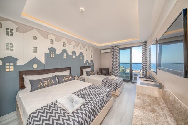 ARIA RESORT & SPA - Pokoje - STANDARD PREMIUM ROOM SEA VIEW 