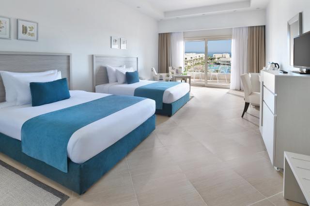 JAZ SOMA BEACH - Pokoje - Deluxe Room Hotel Over View 