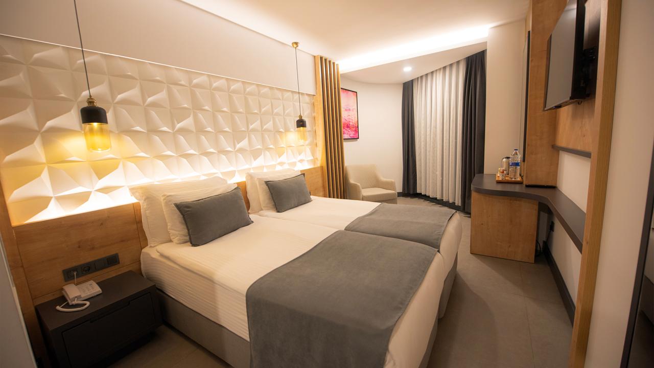SIGNATURE BLUE RESORT KUSADASI - Pokoje - DELUXE ROOM BALCONY