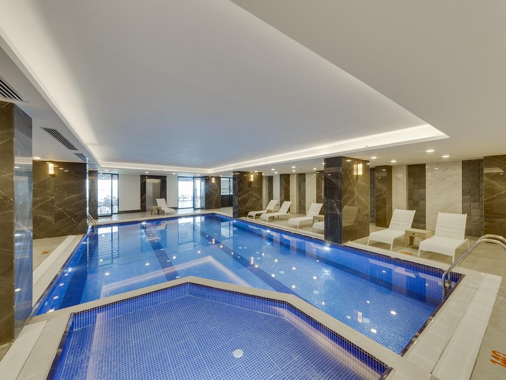 SIGNATURE BLUE RESORT KUSADASI - Bazény - Vnitřní bazén