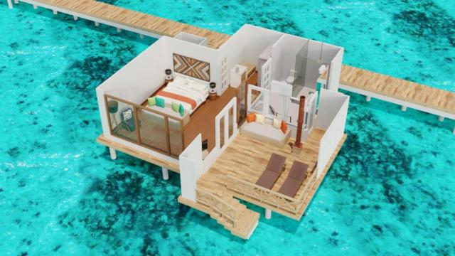 CINNAMON DHONVELI MALDIVES - Pokoje - Water Bungalow