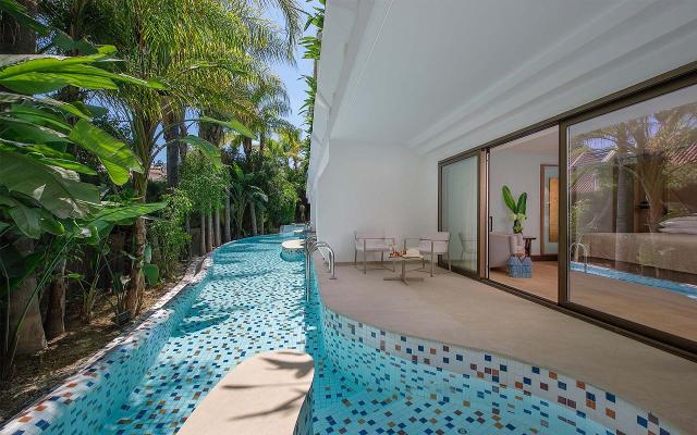 Garden Studio Lower Floor- River Pool - Adults Only