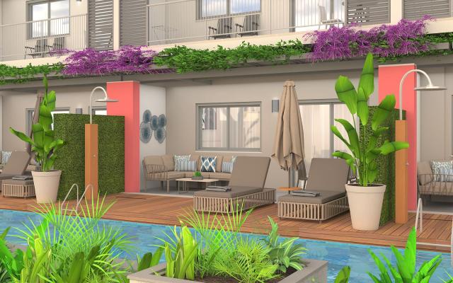 Deluxe Suite Swim Up