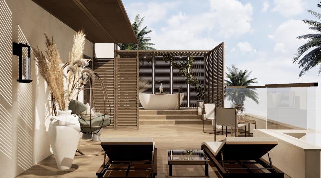 Jacuzzi Terrace Room