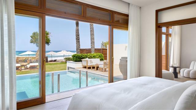 Junior Presidential Villa, Sea Front With Private Pool & Garden