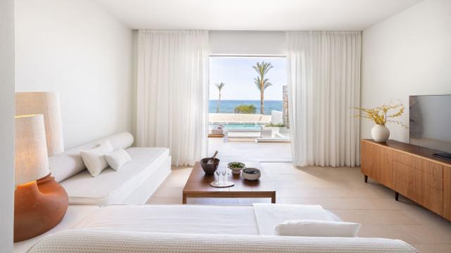 Amirandes Creta Villa With Courtyard, Sea View & Private Pool