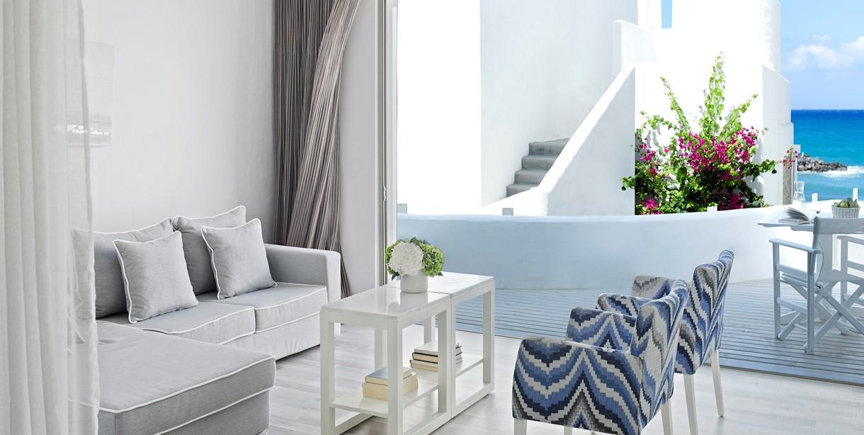 Suite with Beach Cabana Partial Sea View