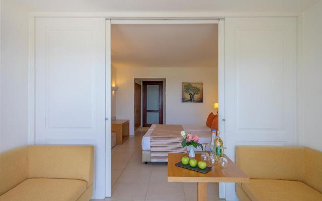Family Room with Sliding Door