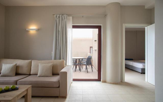 Family in Annex Building with 2 Rooms Sea View