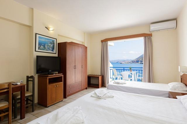 Family Quadruple in Beach or Village Side Sea View A/C