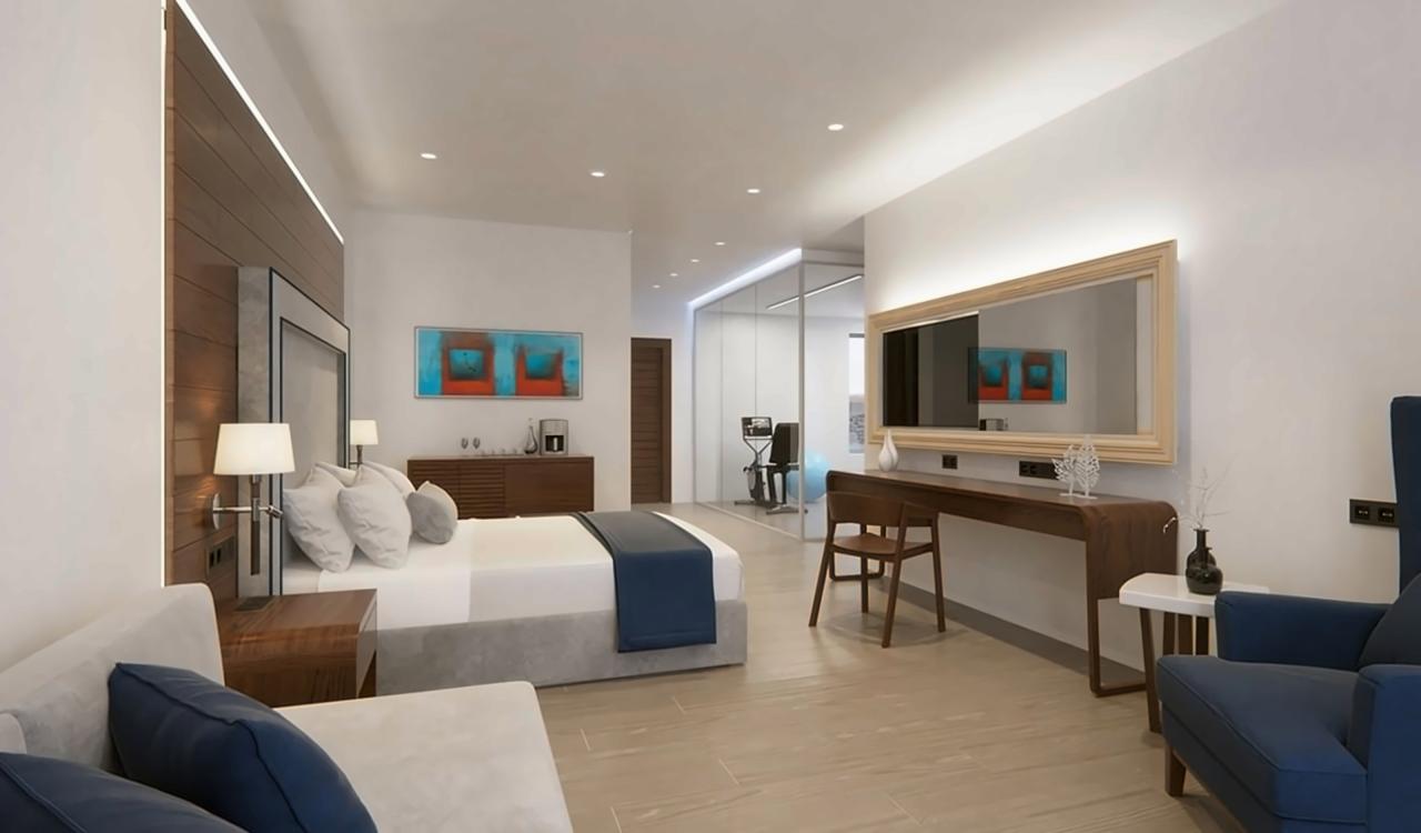 Harmony Suite Sea View with heated outdoor whirlpool and gym