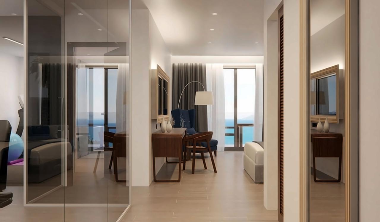 Harmony Suite Sea View with heated outdoor whirlpool and gym