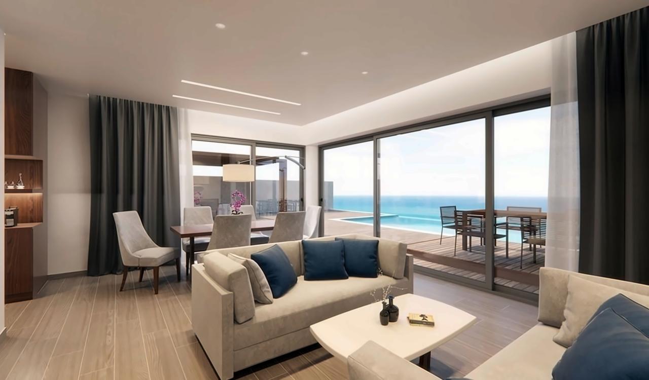 Grand Royal 3 Bedroom Villa - two floors -Sea View with private