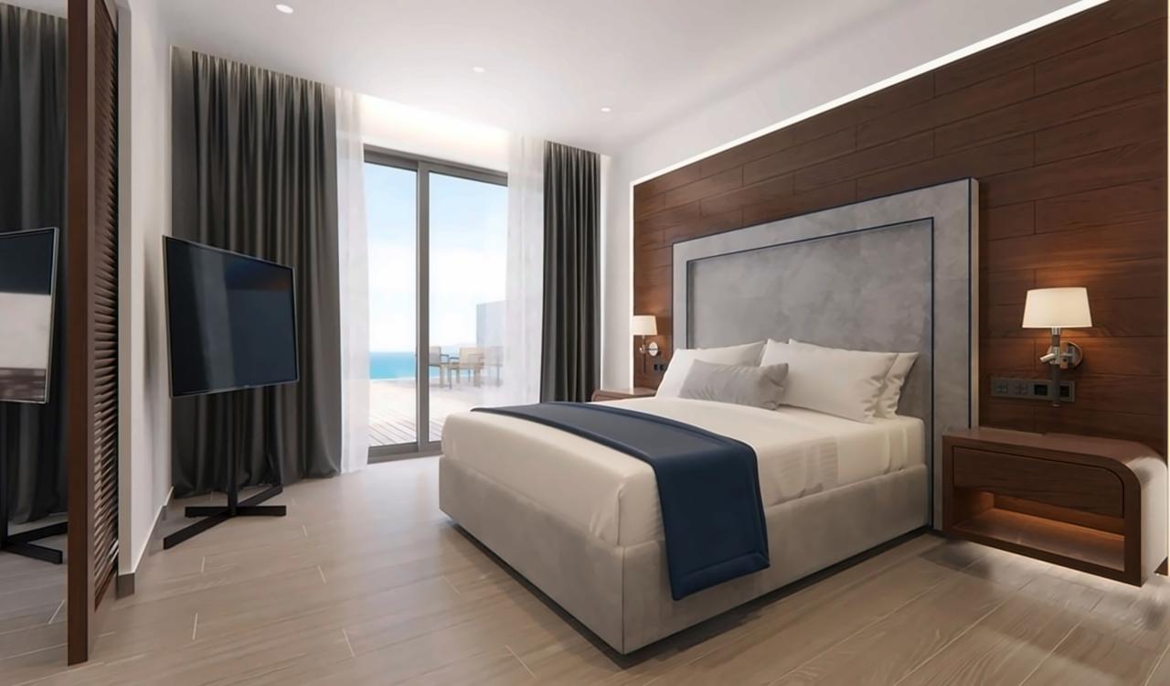 Princess Luxury 2Bedroom Villa Sea View with Private heated poo