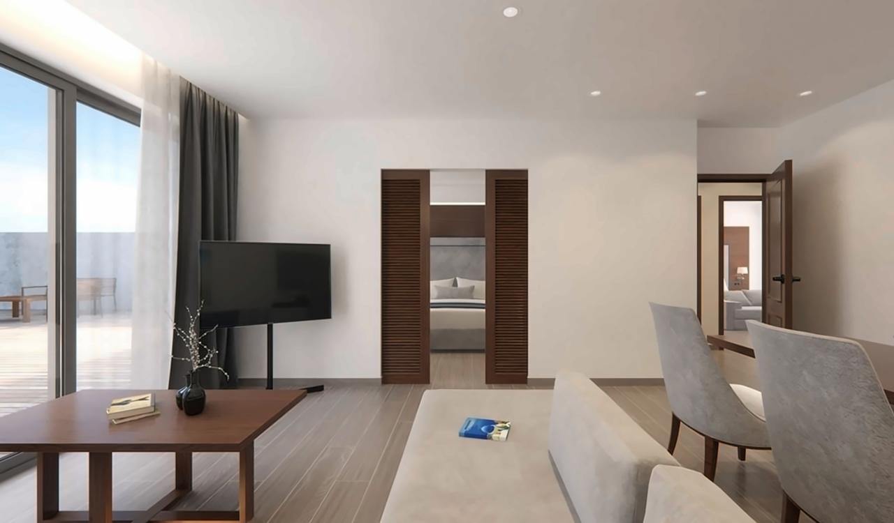 Princess Luxury 2Bedroom Villa Sea View with Private heated poo