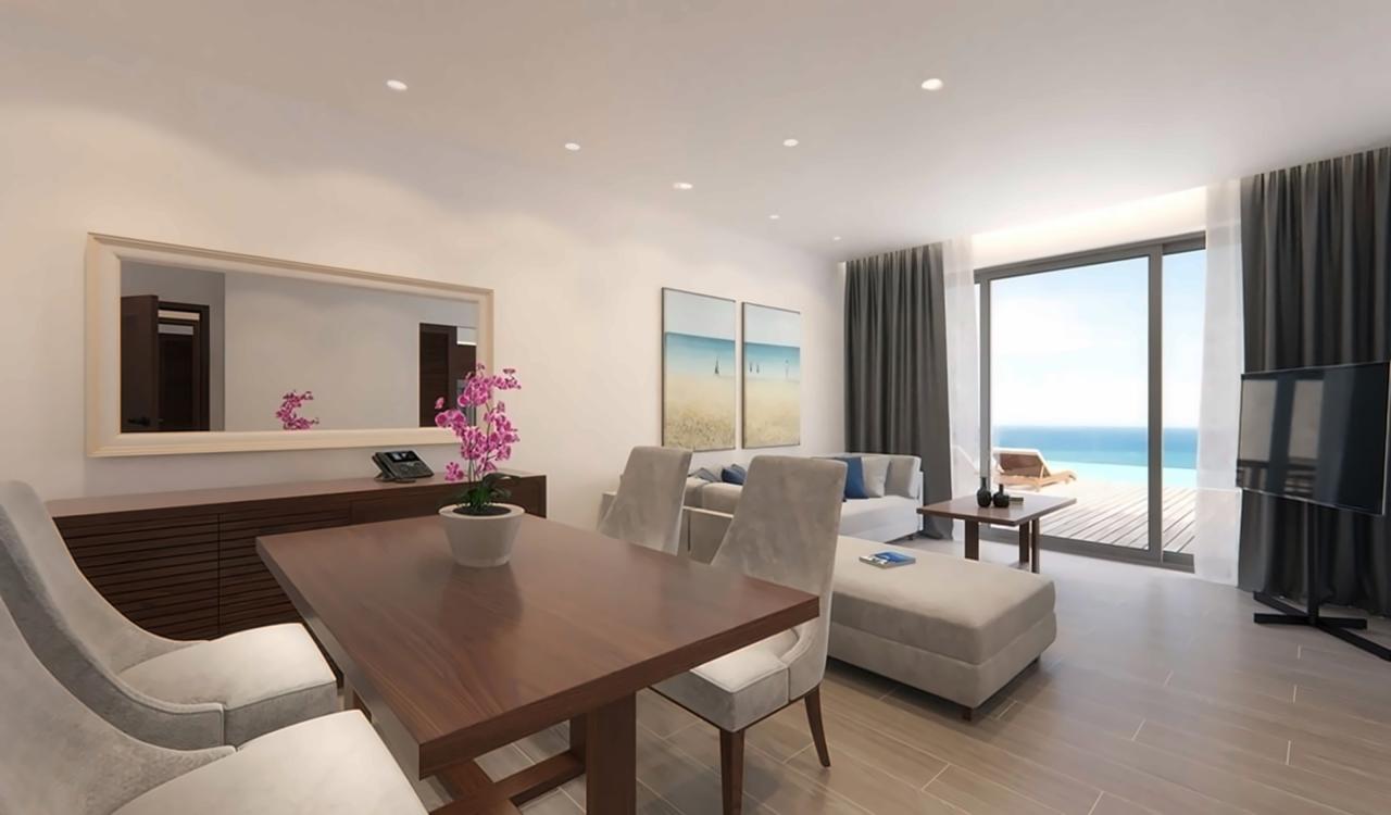 Princess Luxury 2Bedroom Villa Sea View with Private heated poo