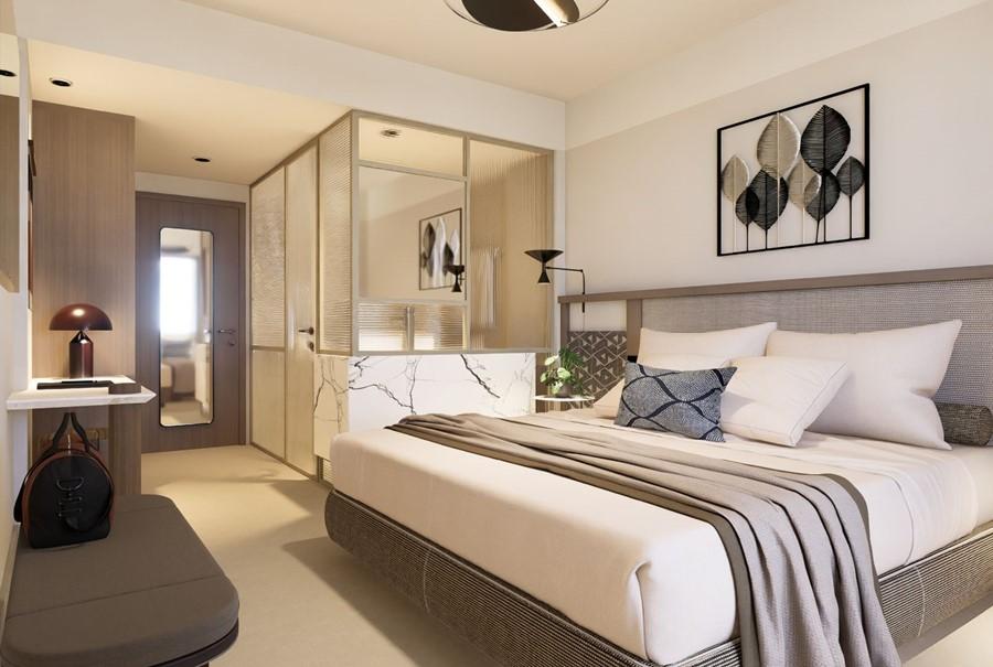 High Floor Double Sea View
