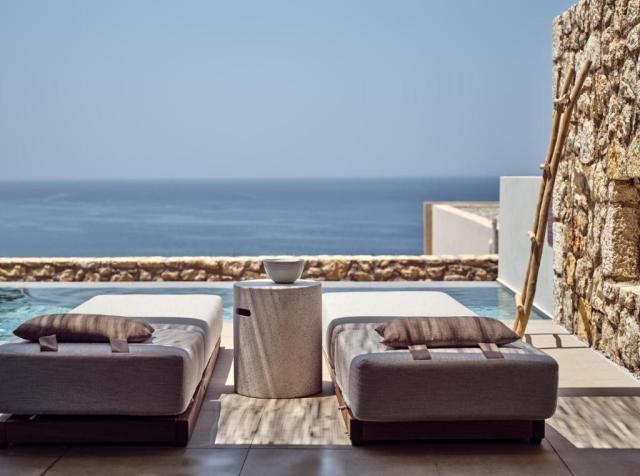 Room Double DeLuxe Private Pool Sea View