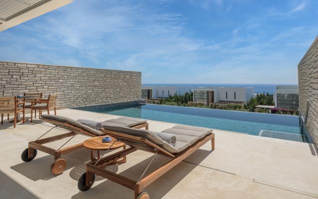 Residence Two Bedroom Suite Sea View with 2 private pools