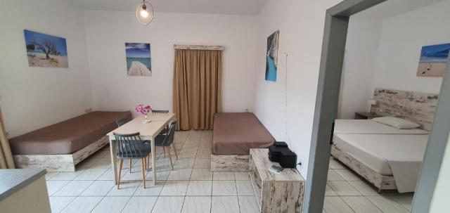 Junior Suite Bedroom & Living Room for 4 Persons A/C