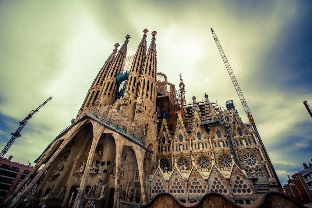 Architektúra a pamiatky v meste Barcelona