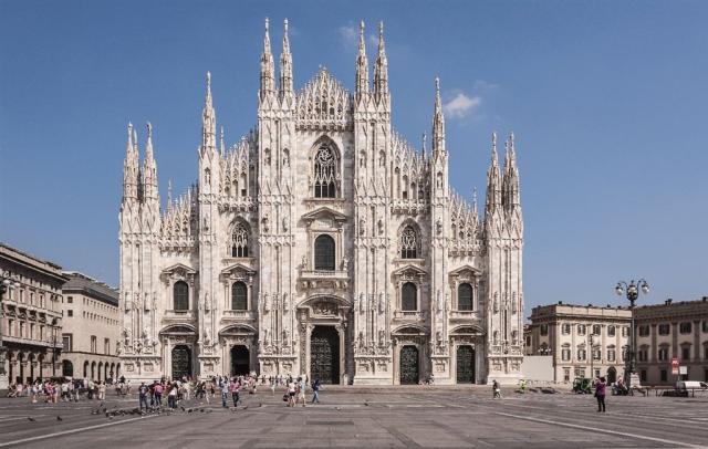 Katedrála Duomo v Miláne