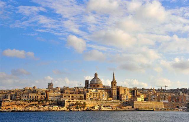 Malta a Gozo- pohľad na mesto