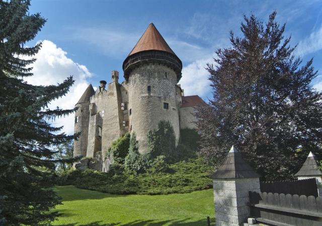 Vodný hrad v mestečku Heidenreichstein