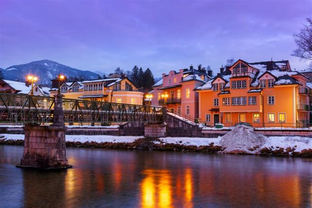 Pohľad na nočné mesto