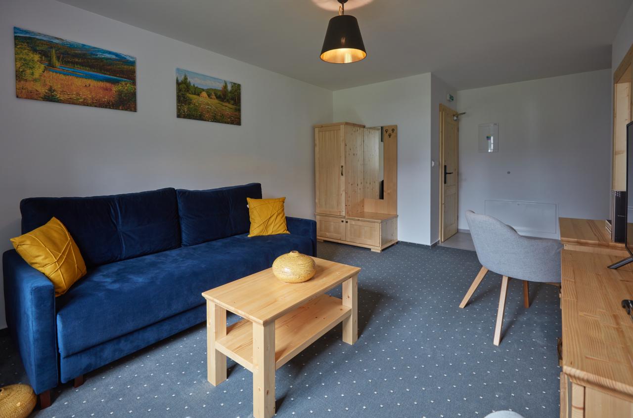 Dvojlôžkový apartmán s dvomi prístelkami Lipa/Breza/Dub