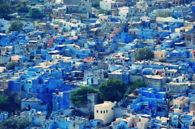 Jodhpur, Modré mesto
