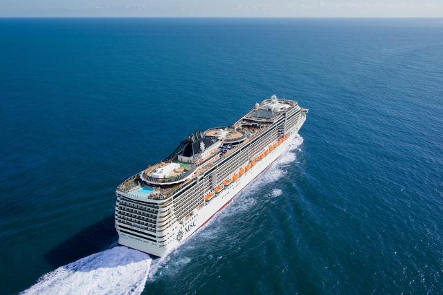 Francie, Španělsko, Itálie z Janova na lodi MSC Divina