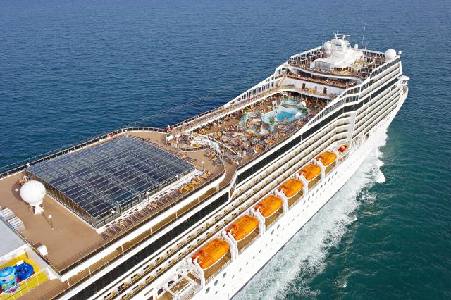 Itálie, Francie z Civitavecchia na lodi MSC Magnifica