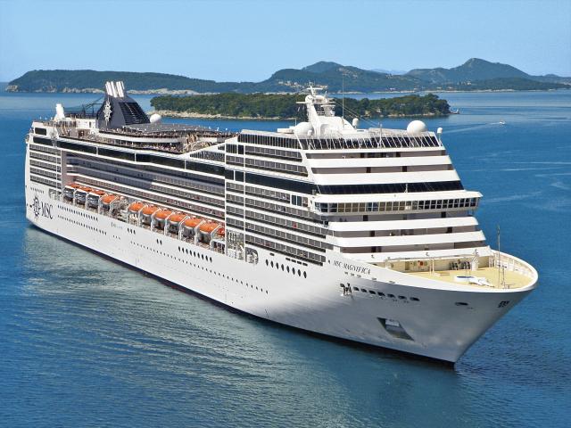 Itálie, Francie z Civitavecchia na lodi MSC Magnifica