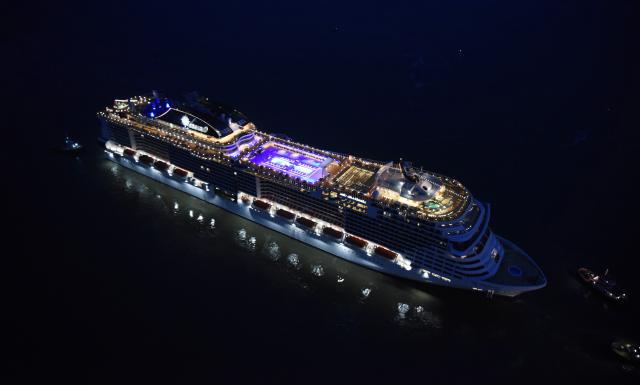 Itálie, Francie z Janova na lodi MSC Grandiosa