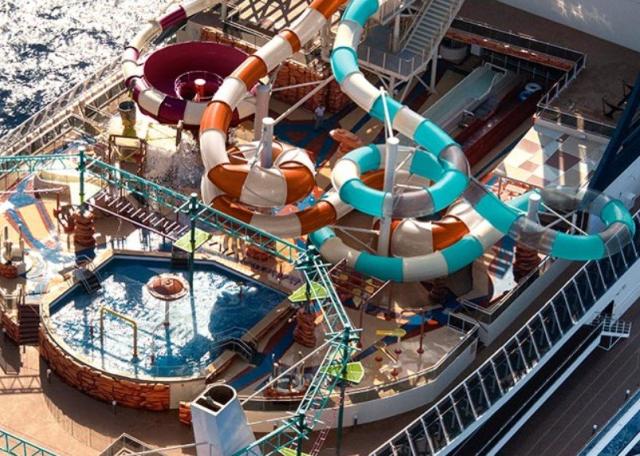 Spojené arabské emiráty, Katar z Dubaje na lodi MSC Euribia