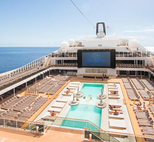 USA, Bermudy z New Yorku na lodi MSC Meraviglia
