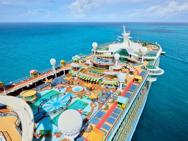 USA, Bahamy, Antigua a Barbuda, Svatý Martin z Miami na lodi Freedom of the Seas
