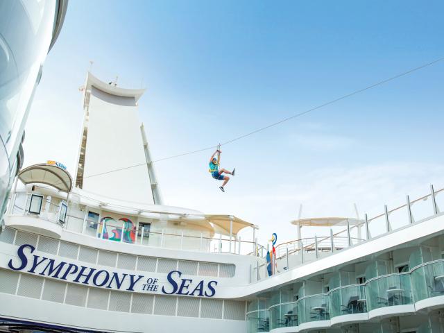 USA, Honduras, Mexiko z Galvestonu na lodi Symphony of the Seas