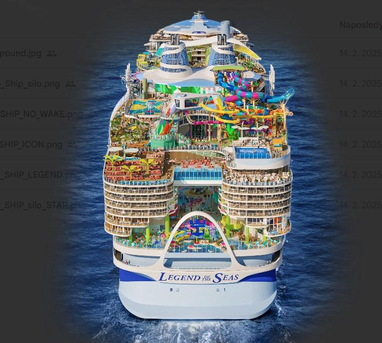 Itálie, Španělsko z Civitavecchia na lodi Legend of the Seas
